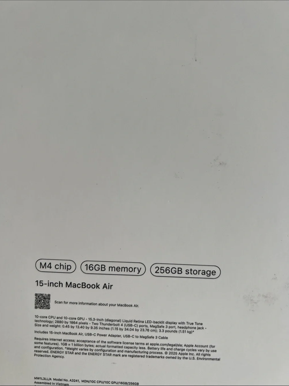 Apple MacBook Air - Midnight  Finish